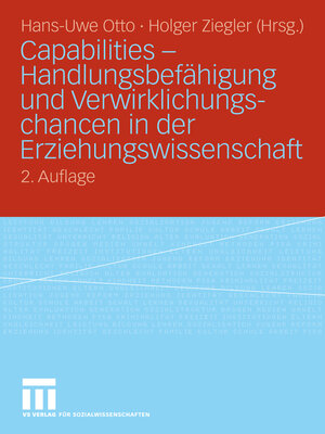 cover image of Capabilities--Handlungsbefähigung und Verwirklichungschancen in der Erziehungswissenschaft